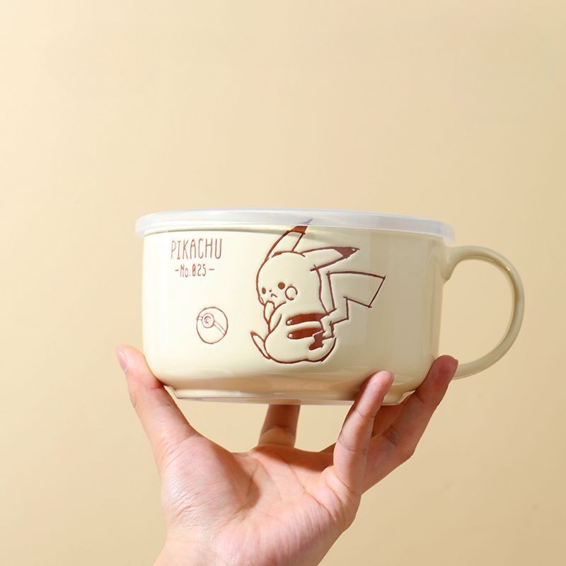 Dim Sum Basket - Sır Altı Renkli Pikachu Sevimli Seramik