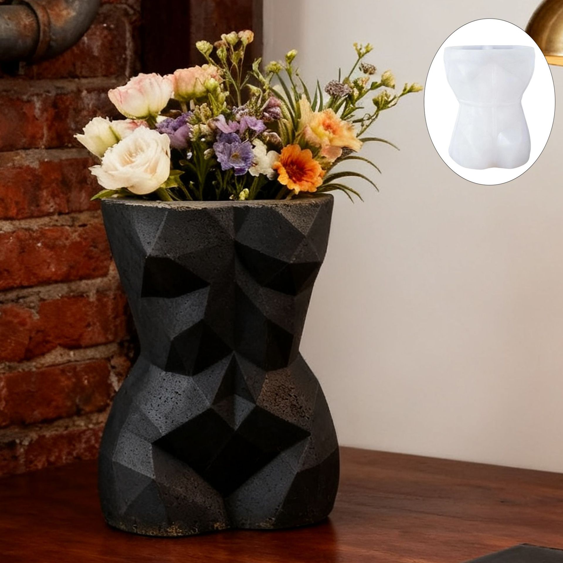 3D Geometrik Kadın Vücudu Saks - Potsticker Mold incelemesi ve fiyatı
