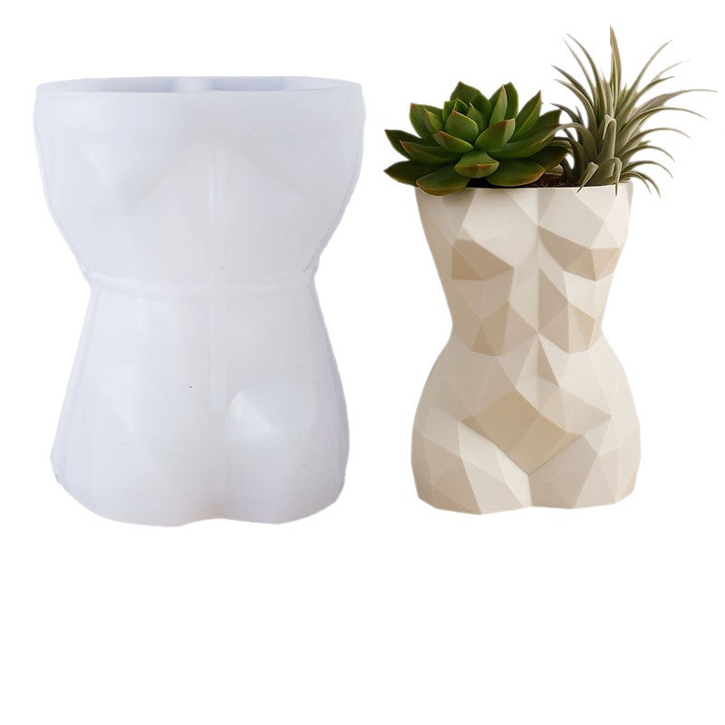 3D Geometrik Kadın Vücudu Saks - Potsticker Mold incelemesi ve fiyatı