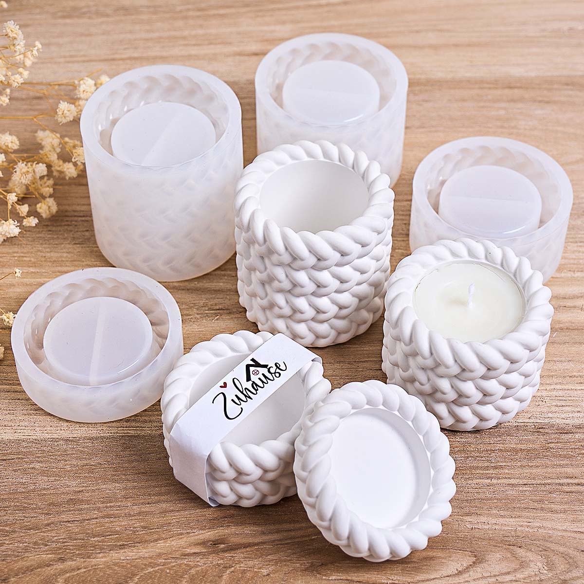 Dokuma Mum Kavanozu Silikon Ka - Potsticker Mold incelemesi ve fiyatı