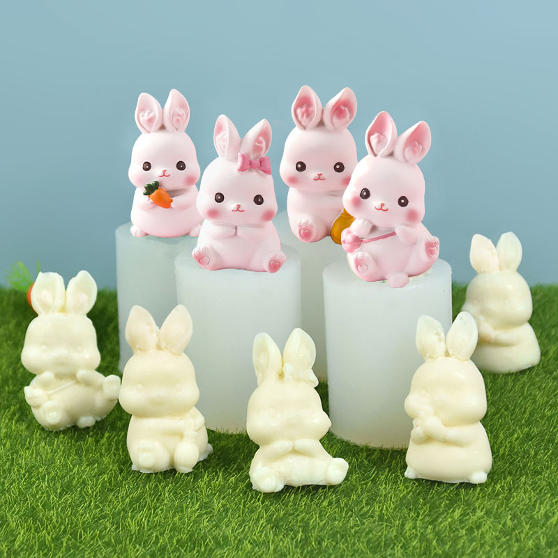 3D paskalya tavşanı silikon ka - Bunny Cake Mold incelemesi ve fiyatı