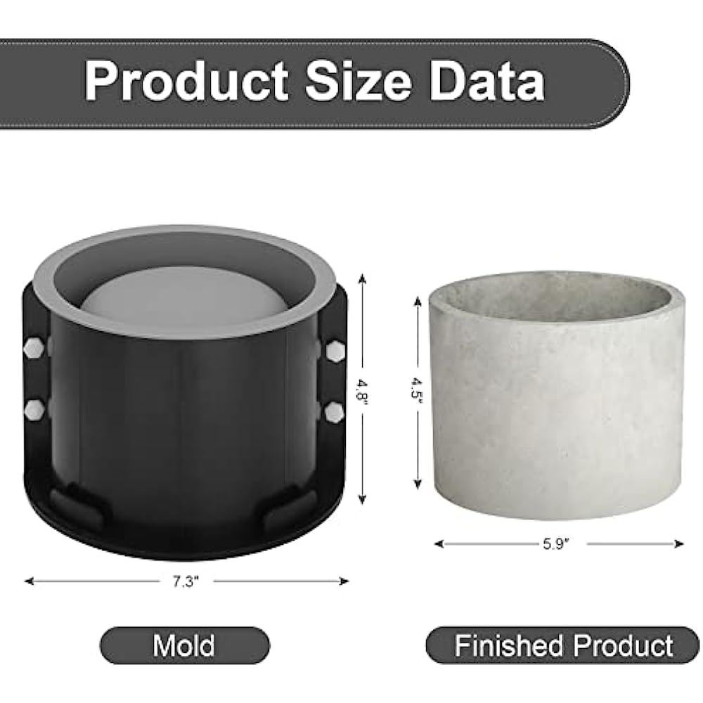 Büyük Saksı Çimento Kalıbı, Al - Potsticker Mold incelemesi ve fiyatı