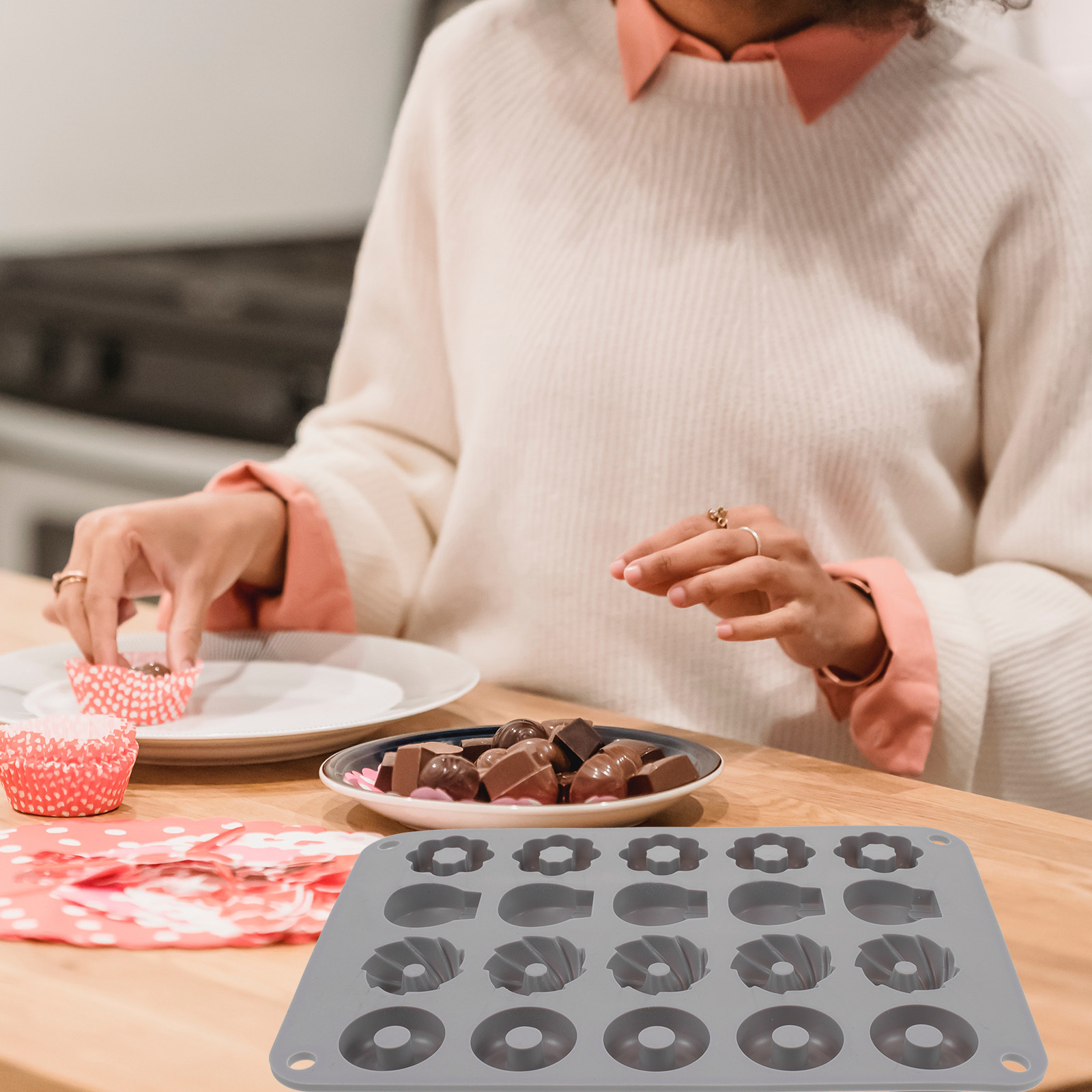 Mini Donut Silikon Kalıp Isıya - Donut Mold Silicone incelemesi ve fiyatı