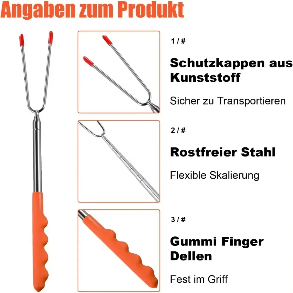 Yeni BARBEKÜ Çatalları Telesko - Corn Dog Stick incelemesi ve fiyatı